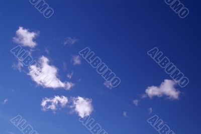 sky with clouds