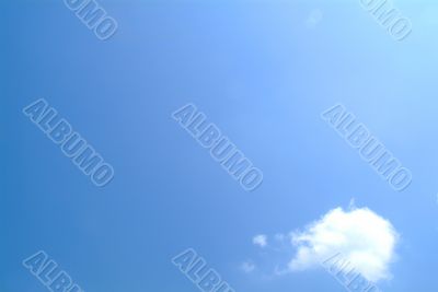 sky with clouds