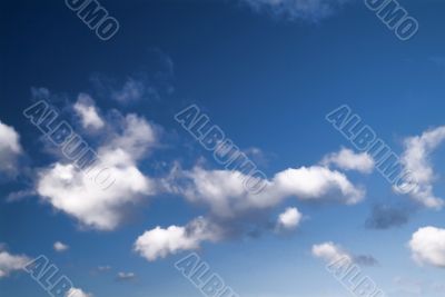 sky with clouds
