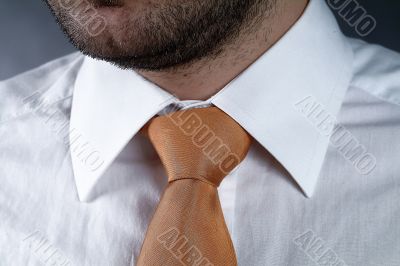 yellow tie