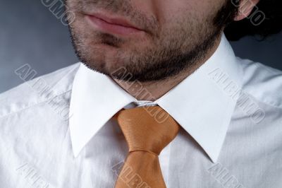 yellow tie