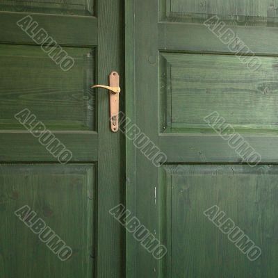 green door