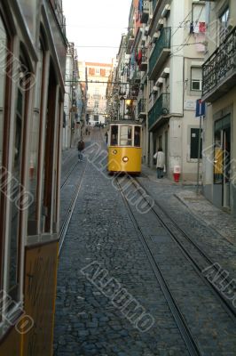tranway in lisbon