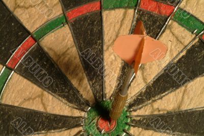dart in the aim
