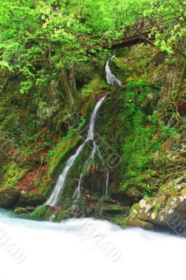 Waterfall at White River