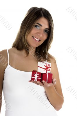 Christmas woman