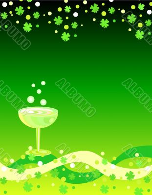 Shamrocks design