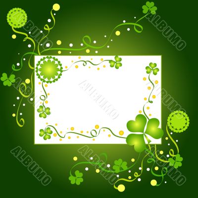 Shamrocks design