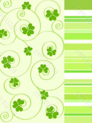 Shamrocks design
