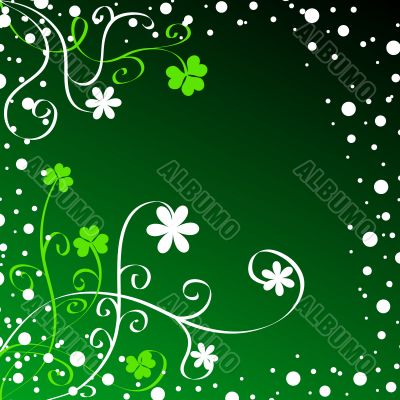 Shamrocks design