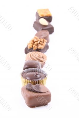 mixed chocolates