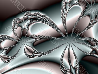 Metallic Flower