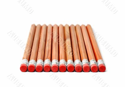 Wooden crayons