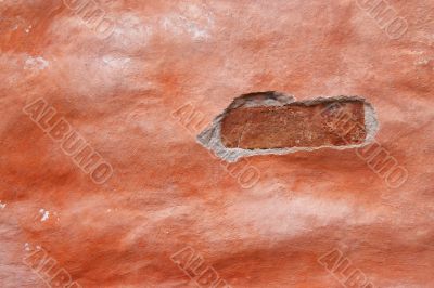 mortar wall background