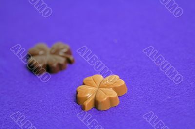 Clover chocolates still life