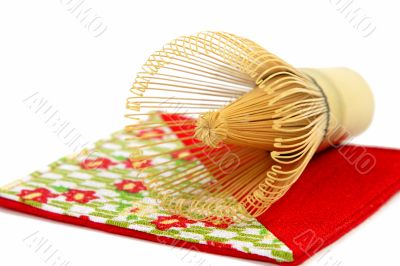 Bamboo tea whisk