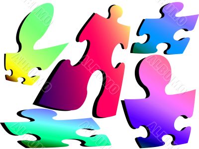 Puzzle pieces