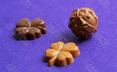 Chocolates still life