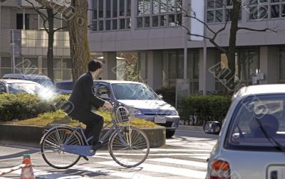 Crowded traffic situation