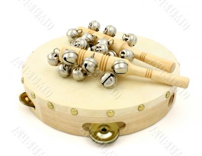 tambourine and castanets