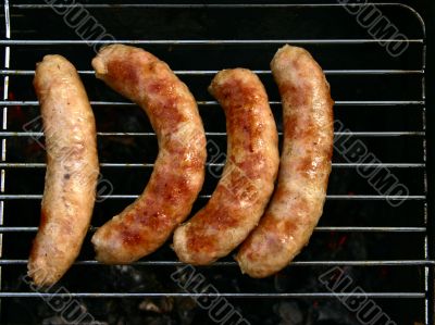 four sausages