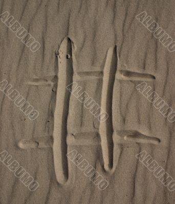 Hash sign