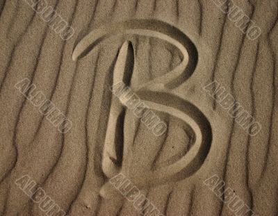 Letter B