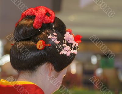 Geisha head