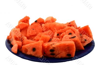 watermelons plate
