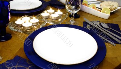 Lights between plates