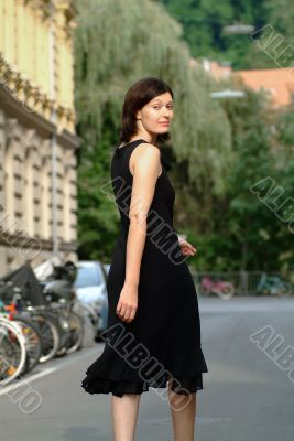 waltking woman