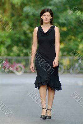 waltking woman
