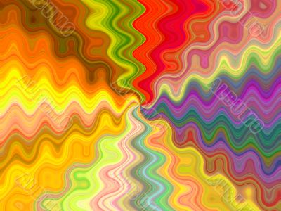 Abstract colorful shapes