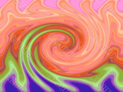 Abstract colorful shapes