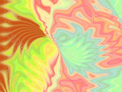 Abstract colorful shapes