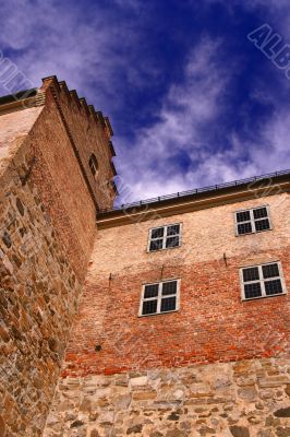 fortress and blue sky