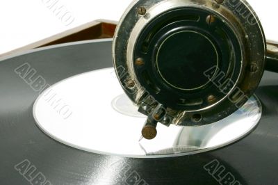 Vintage compact disc