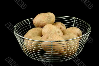fresh potatoes