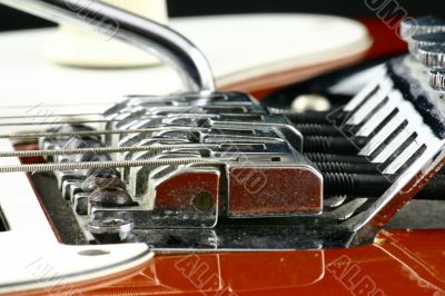 guitar`s bridge