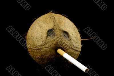 Happy smoker