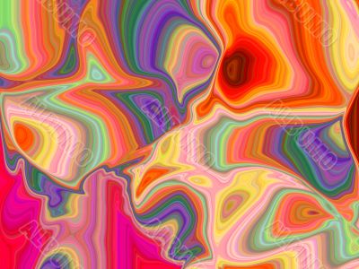 Abstract colorful shapes
