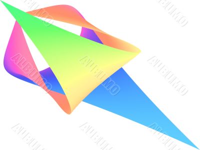 Abstract colorful shapes