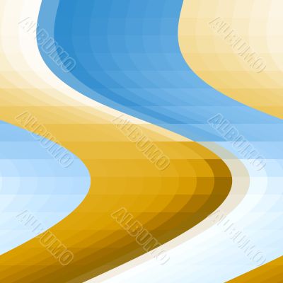 Abstract colorful shapes