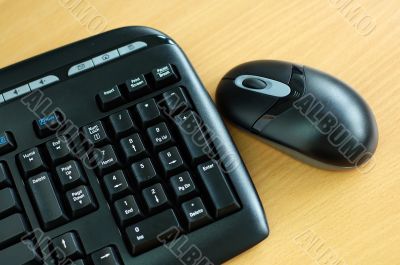 Wireless keyboard and mouse