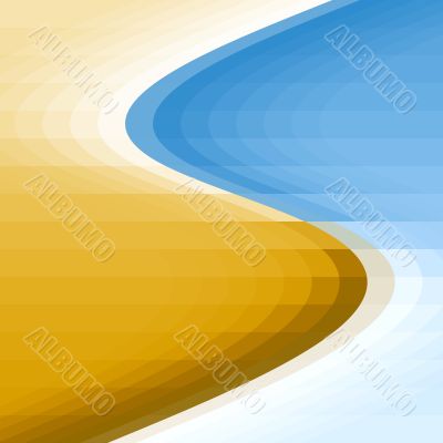 Abstract colorful shapes