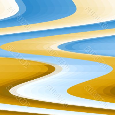 Abstract colorful shapes