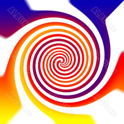 Abstract colorful shapes