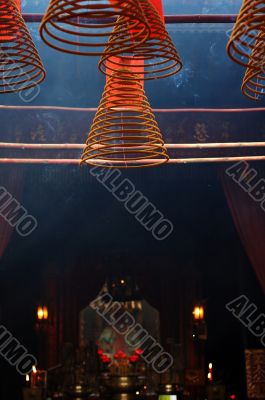 Altar of Chinese temple