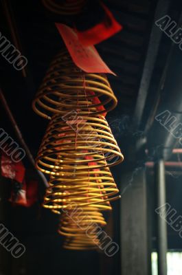 Incense coils