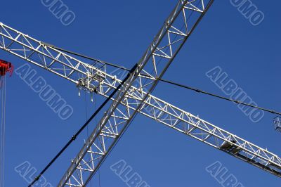 Cranes cross